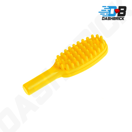 LEGO Minifigure Accessory - Hairbrush/Brush, Bright Yellow [3852b]