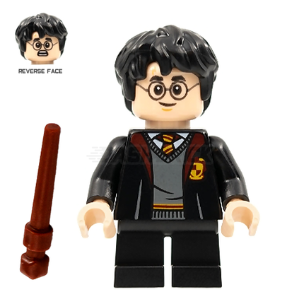 LEGO Minifigure - Harry Potter, Gryffindor Robe Open, Sweater (2021) [HARRY POTTER]