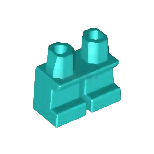 LEGO Minifigure Part - Short Hips and Legs, Children, Dark Turquoise [41879]