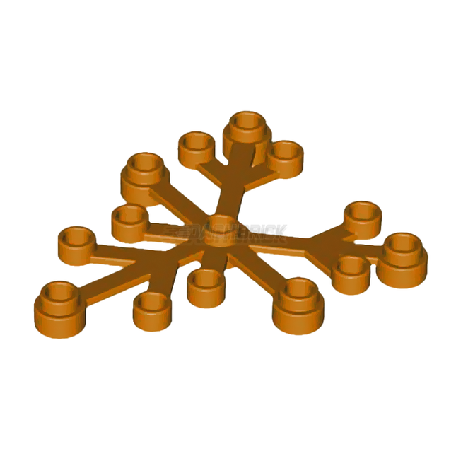 LEGO Plant Leaves 6 x 5, Dark Orange [2417]