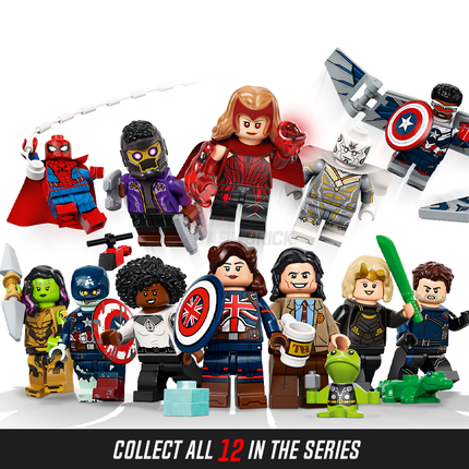 LEGO Collectable Minifigures - Sylvie & Crocodile (7 of 12) [Marvel Studios Series 1]