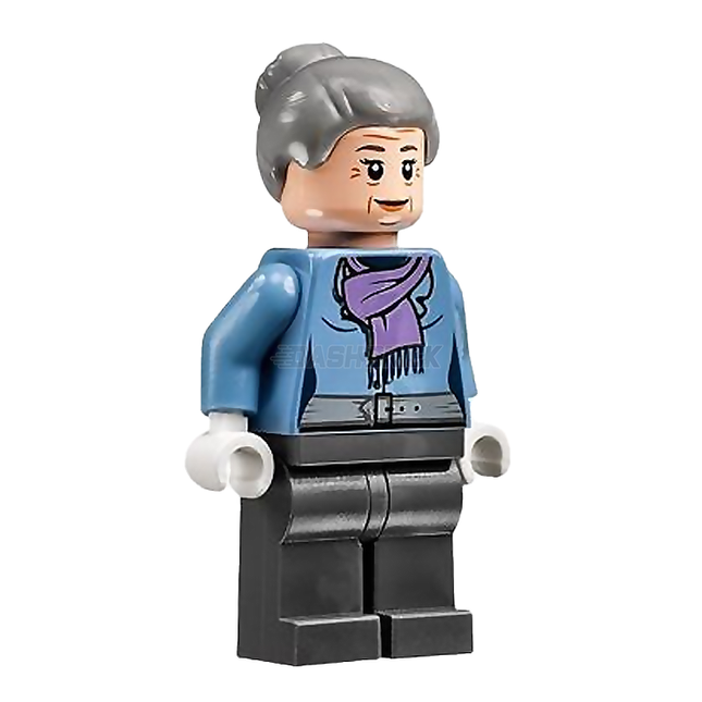LEGO Minifigure - Aunt May, Medium Lavender Scarf (2016) [MARVEL: Spider-Man]