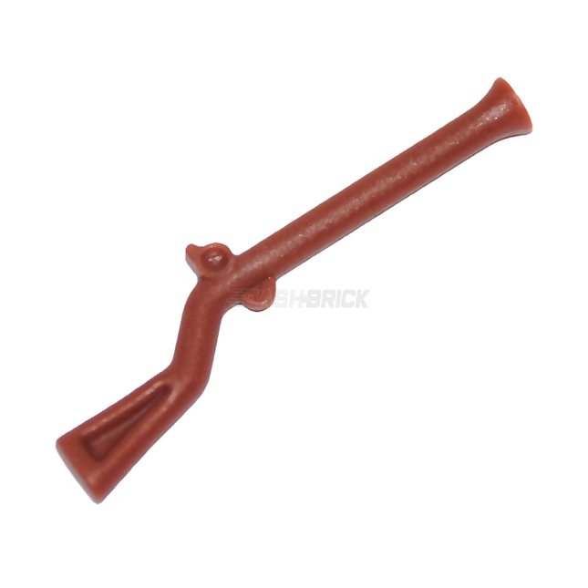 LEGO Minifigure Weapon - Pirate Gun, Flintlock Musket, Reddish Brown [2561]