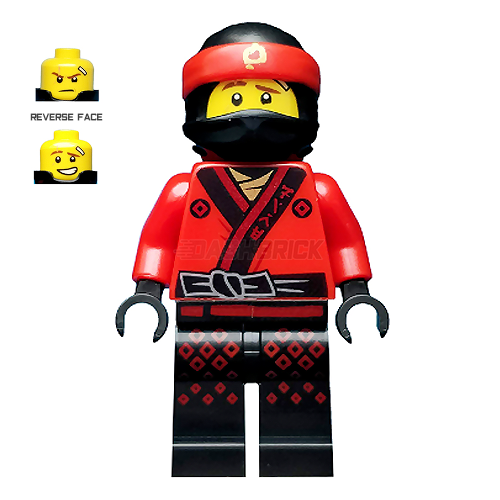 LEGO Minifigure - Kai - The LEGO Ninjago Movie, Fire Mech Driver (2017) [NINJAGO]