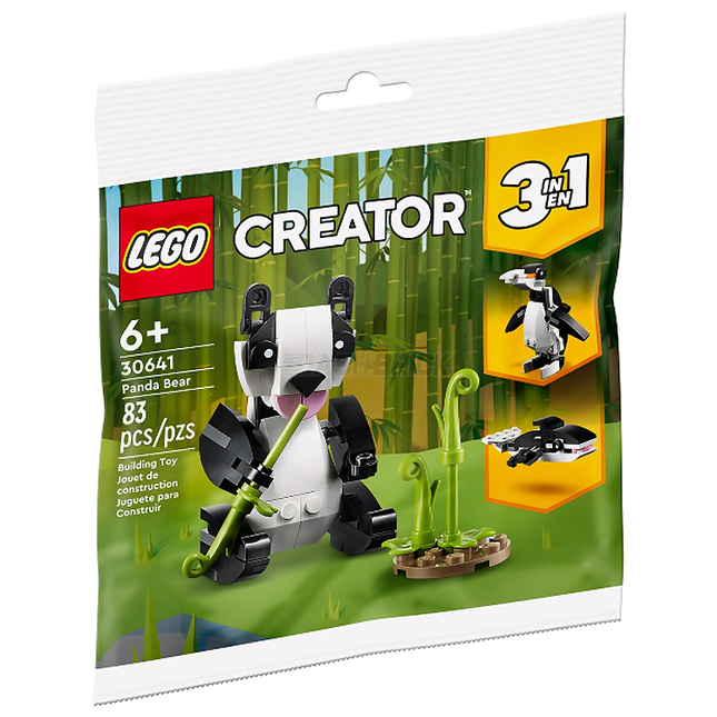 LEGO Creator - Panda Bear/Penguin/Orca (3 in 1) Polybag (2023) [30641]