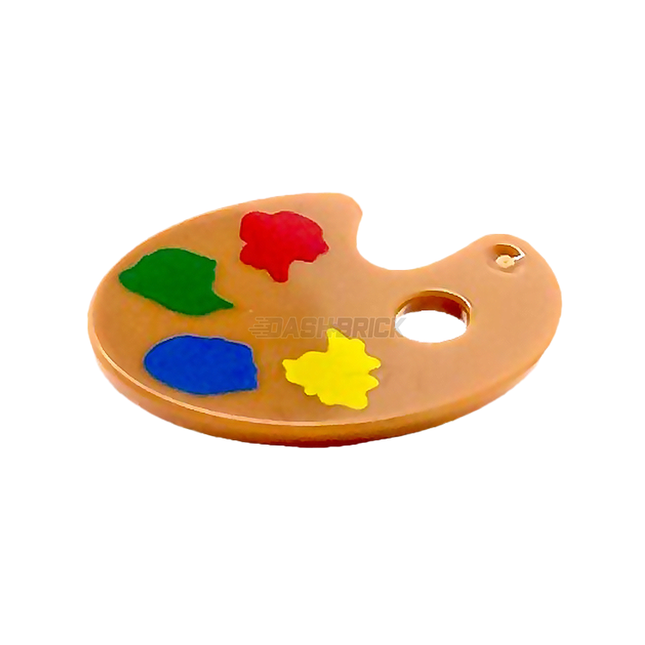 LEGO Minifigure Accessory - Paint Palette, Paint Spots [93551pb01]