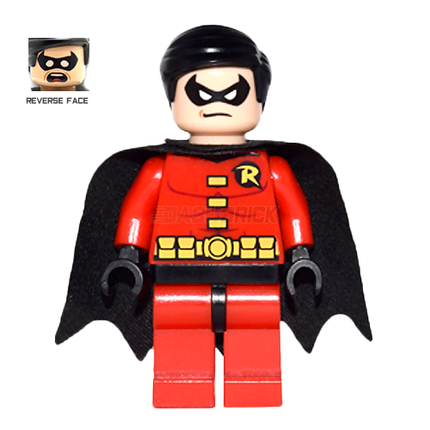 LEGO Minifigure - Robin, Black Cape, Batman II, Original Version (2012) [DC COMICS] sh0011