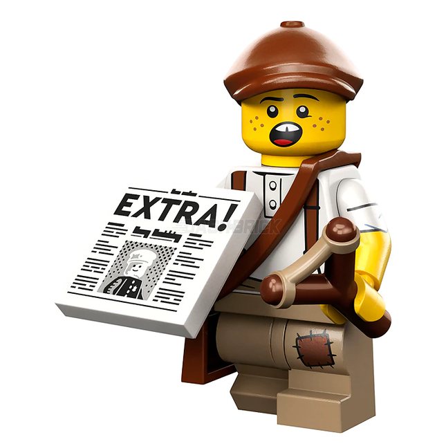 LEGO Collectable Minifigures - Newspaper Kid (12 of 12) [Series 24]