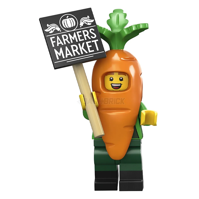 LEGO Collectable Minifigures - Carrot Mascot (4 of 12) [Series 24]
