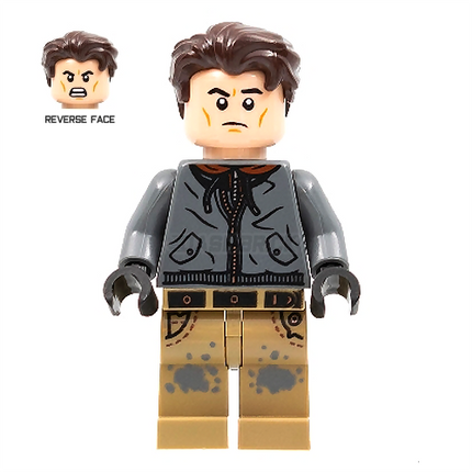 LEGO Minifigure - Bruce Wayne - Drifter (2021) [DC COMICS]