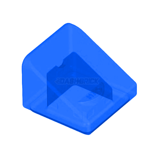 LEGO Slope 30 1 x 1 x 2/3, Trans-Dark Blue "Water" [54200] 6245256