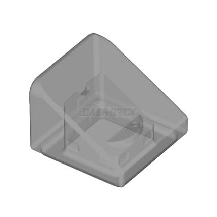 LEGO Slope 30 1 x 1 x 2/3, Trans-Black [54200]