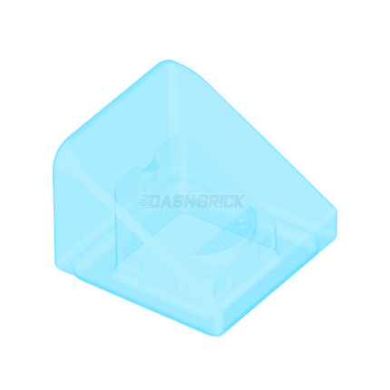 LEGO Slope 30 1 x 1 x 2/3, Trans-Light Blue, "Water" [54200] 6245277