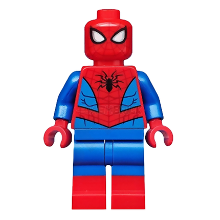 LEGO Minifigure - Spider-Man - Metallic Blue Eye Highlights (2019) [MARVEL]