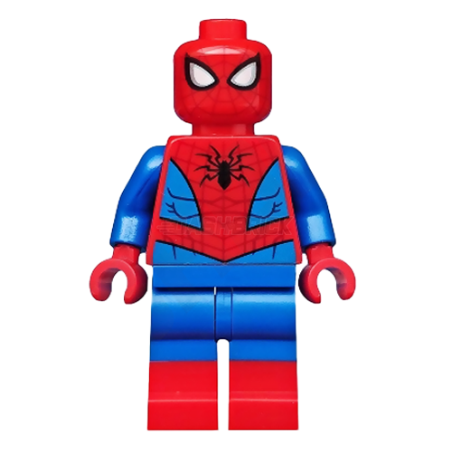 LEGO Minifigure - Spider-Man - Metallic Blue Eye Highlights (2019) [MARVEL]