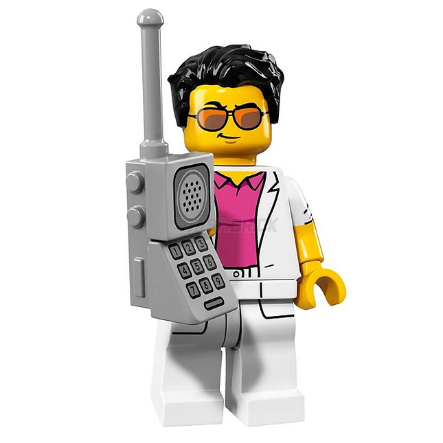 LEGO Collectable Minifigures - 80's Dude (Yuppie) (12 of 16) [Series 17]